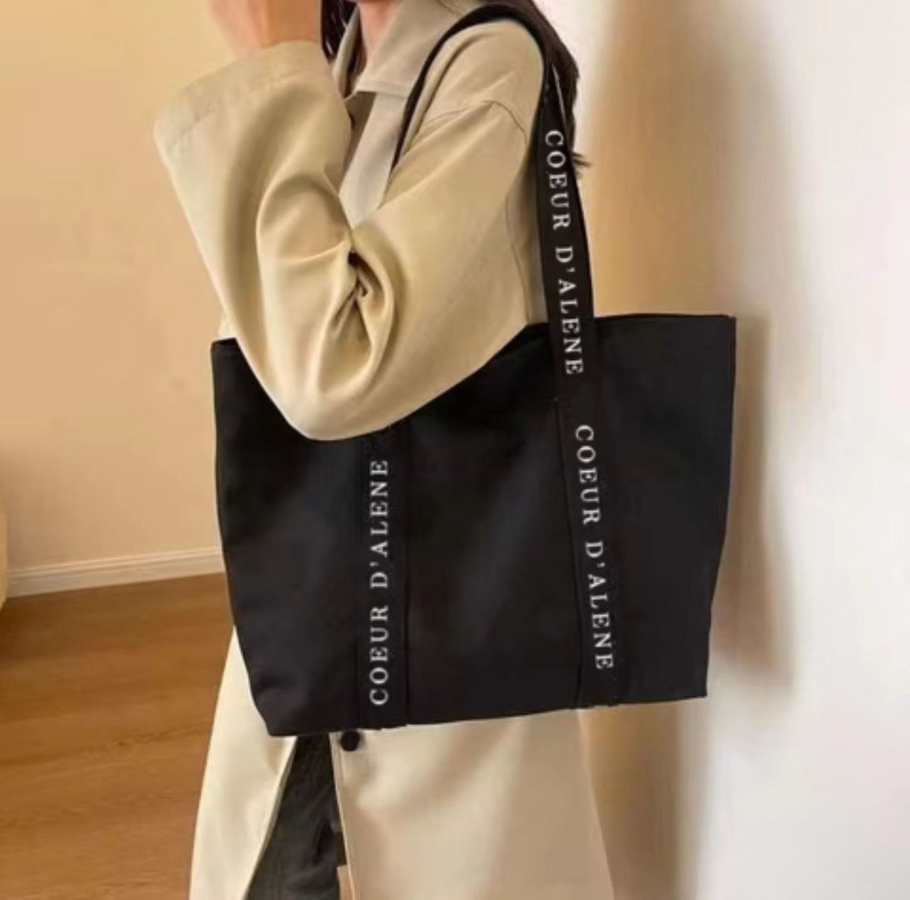 Coeur d'Alene Canvas Shopping Bag