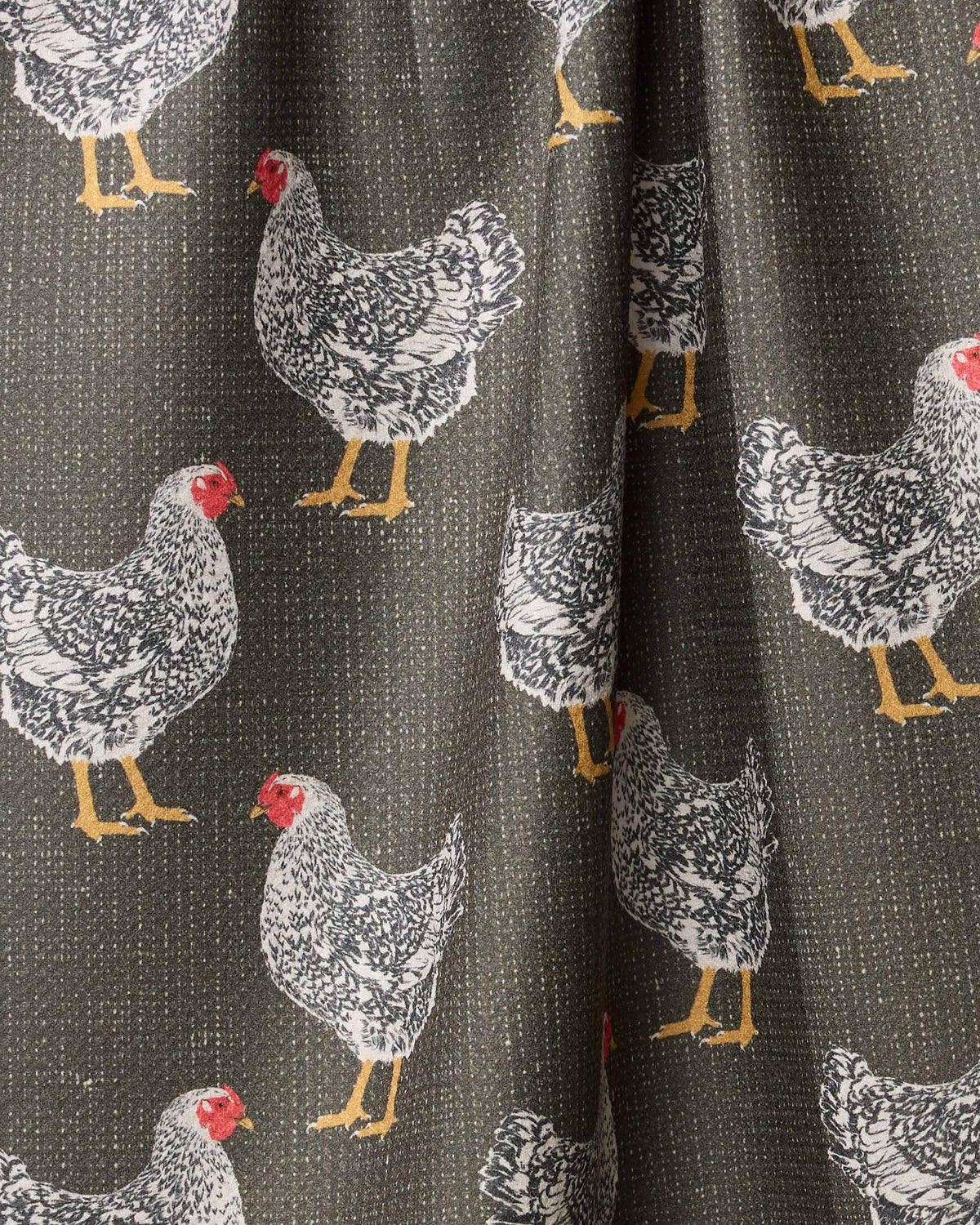 Hen House Geometry Tea Towel