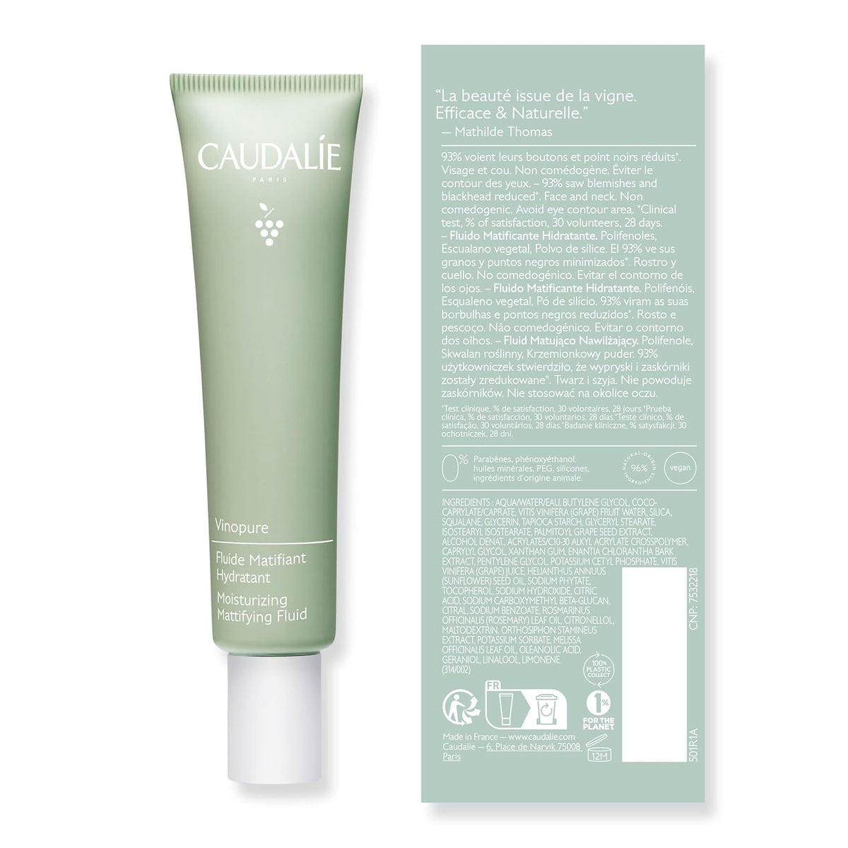 Vinopure Moisturizing Mattifying Fluid