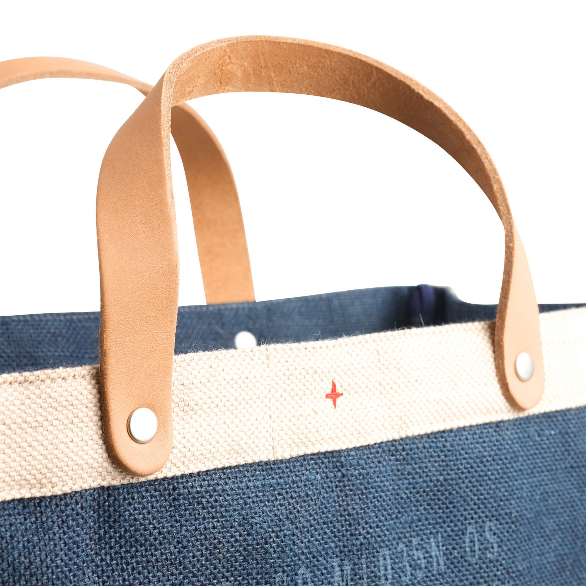 Apolis Petite Market Bag in Navy: Coeur d'Alene