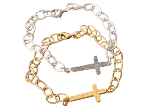 Eternal Grace Bracelet: Antique Gold