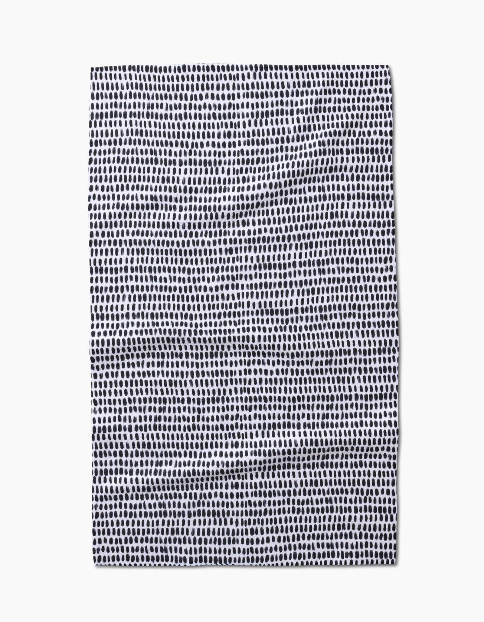 Dot Dot Dot Fresh Linen Geometry Tea Towel