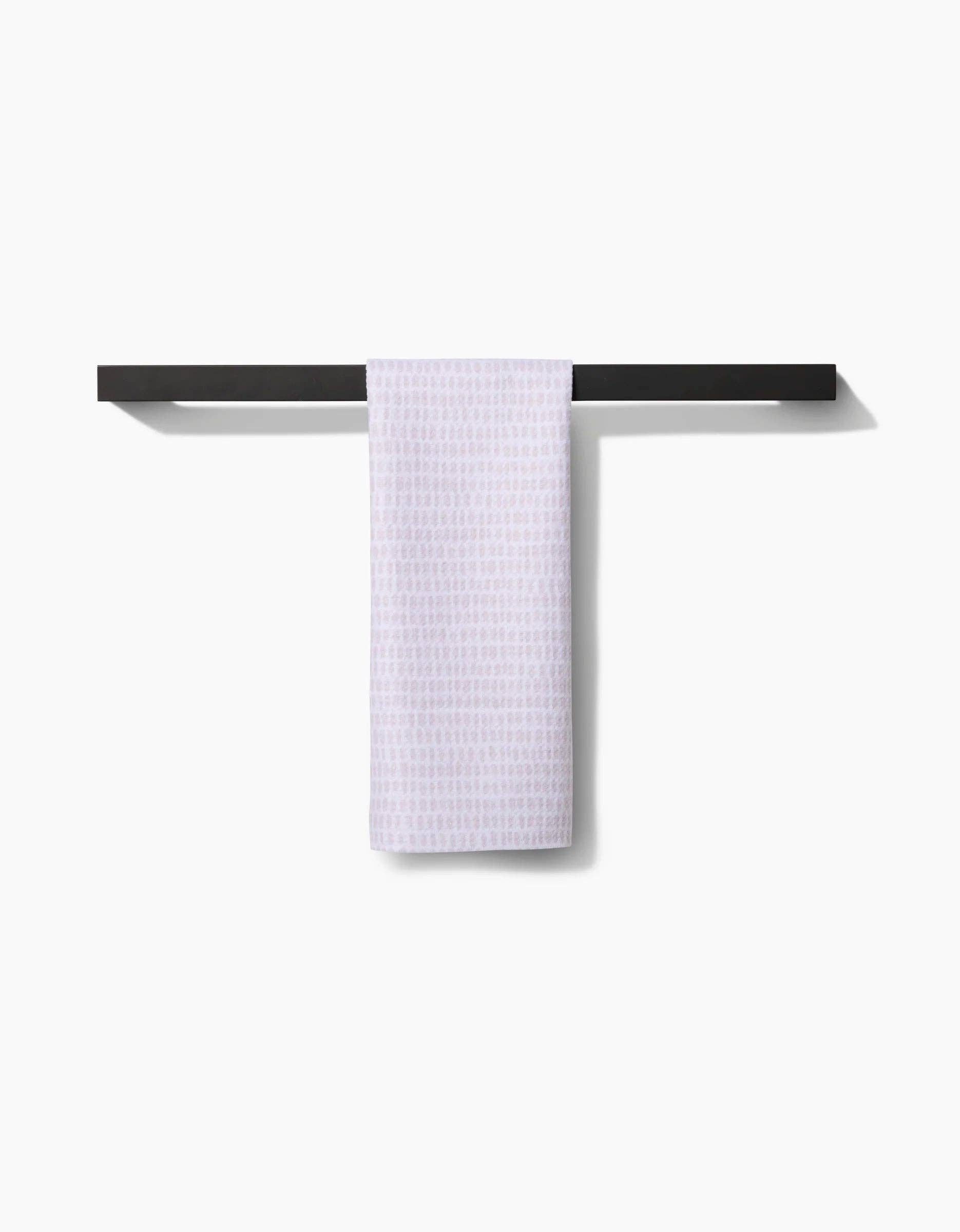 Dot Dot Dot Blushed Bergamot Geometry Tea Towel