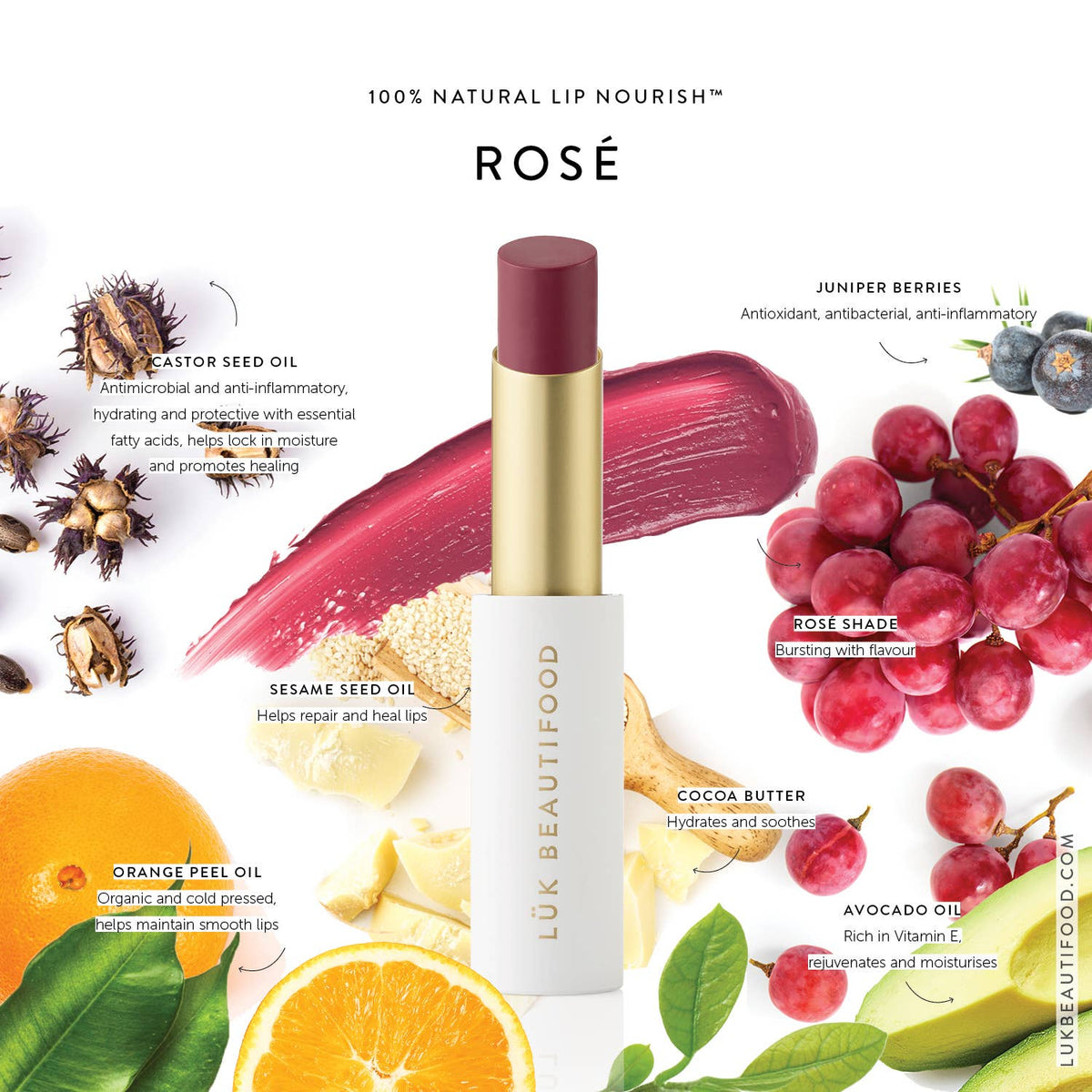 Bon Bon Lipstick - A Flush of Rosé - Holiday 2025