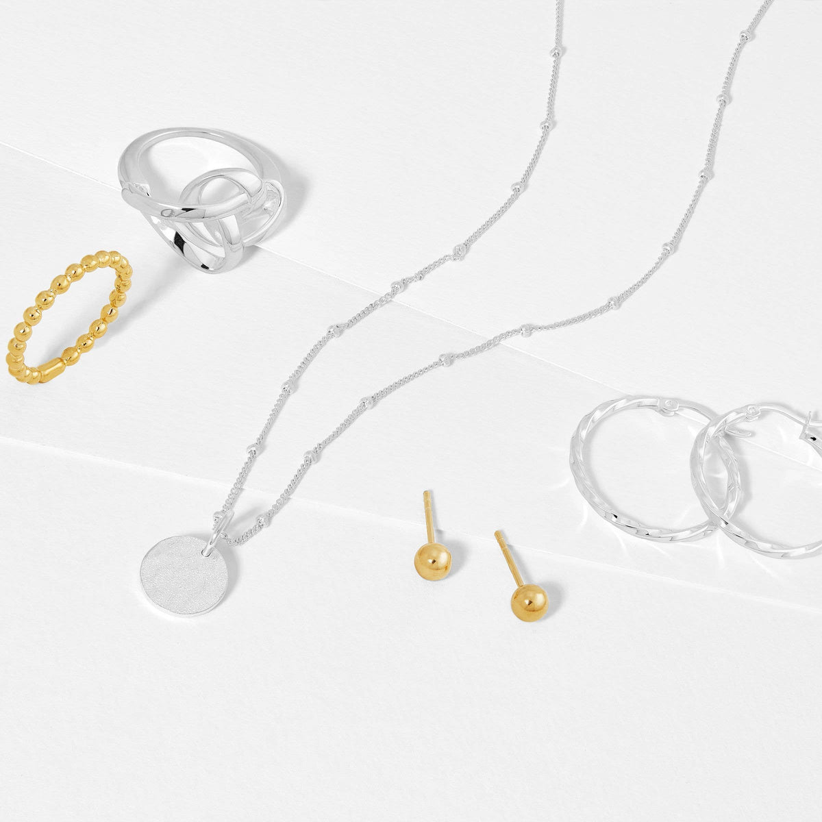 Silpada &#39;Endless Twists&#39; Hoop Earrings in Sterling Silver: 1