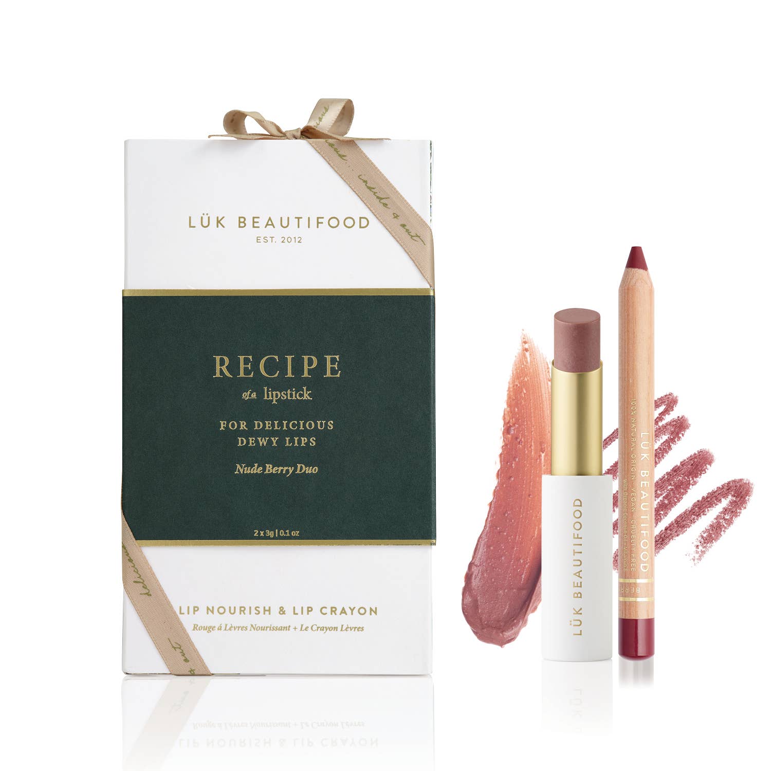 Recipe of a Lipstick - Nude Berry Duo Holiday 2025 Gift