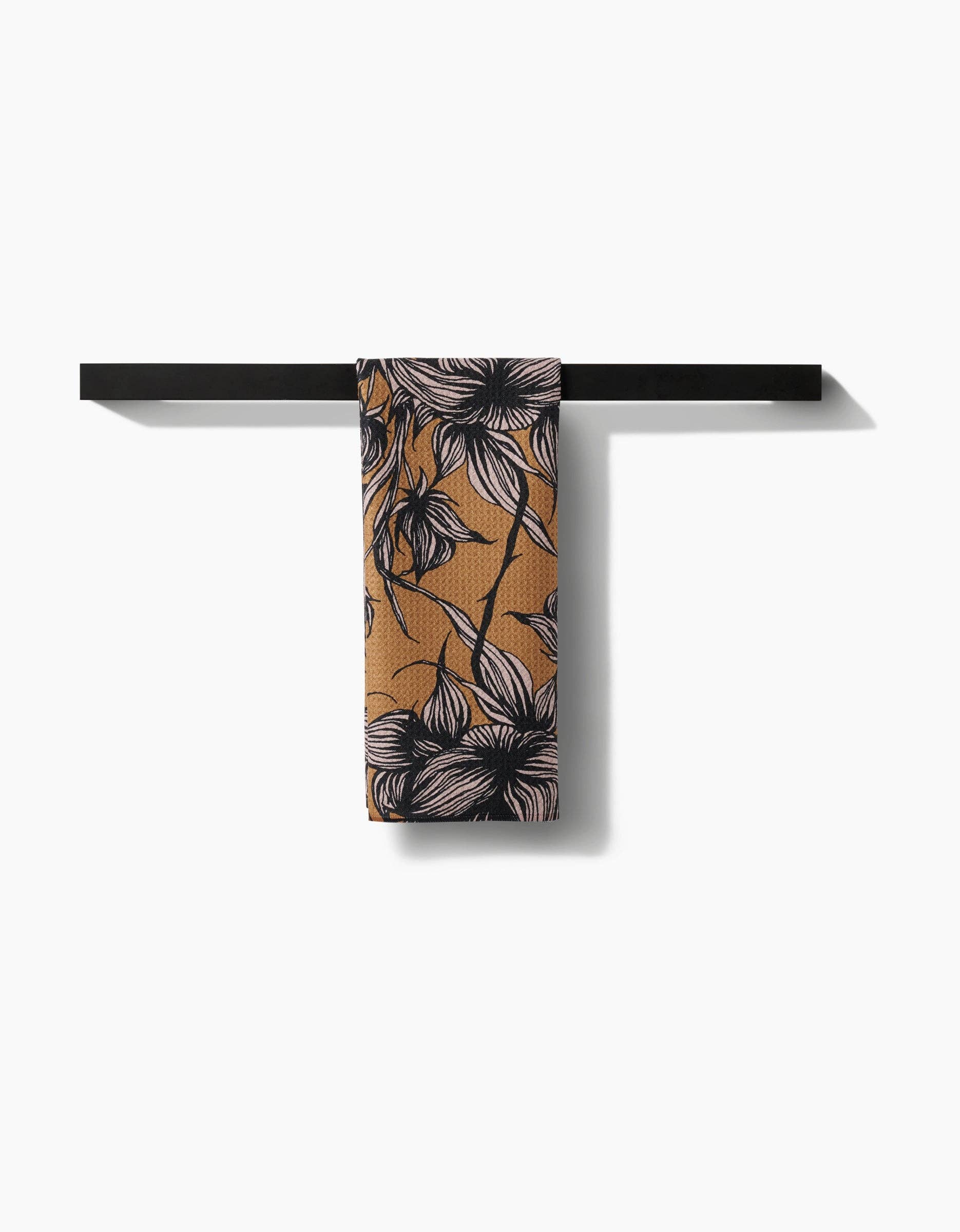 Stay Saffron Geometry Tea Towel