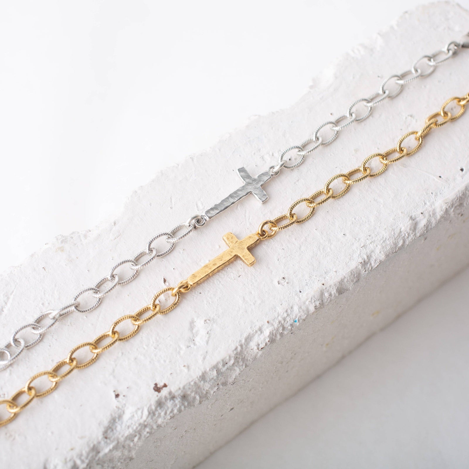 Eternal Grace Bracelet: Antique Silver