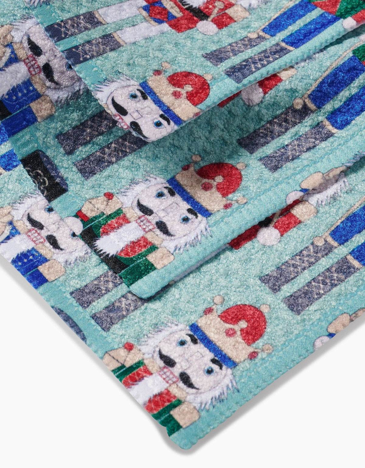 Nuts Cracking Geometry Dishcloth
