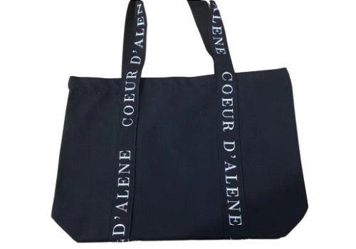 Coeur d'Alene Canvas Shopping Bag