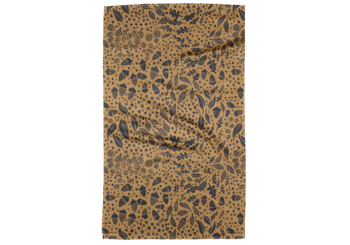 Autumn Harvest Geometry Tea Towel