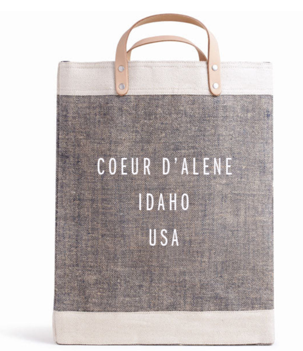 Apolis Large Market Bag in Chambray: Coeur d'Alene