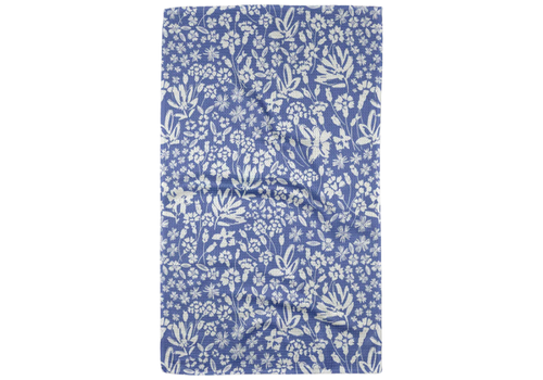 Bloom Me Over Floral Geometry Tea Towel