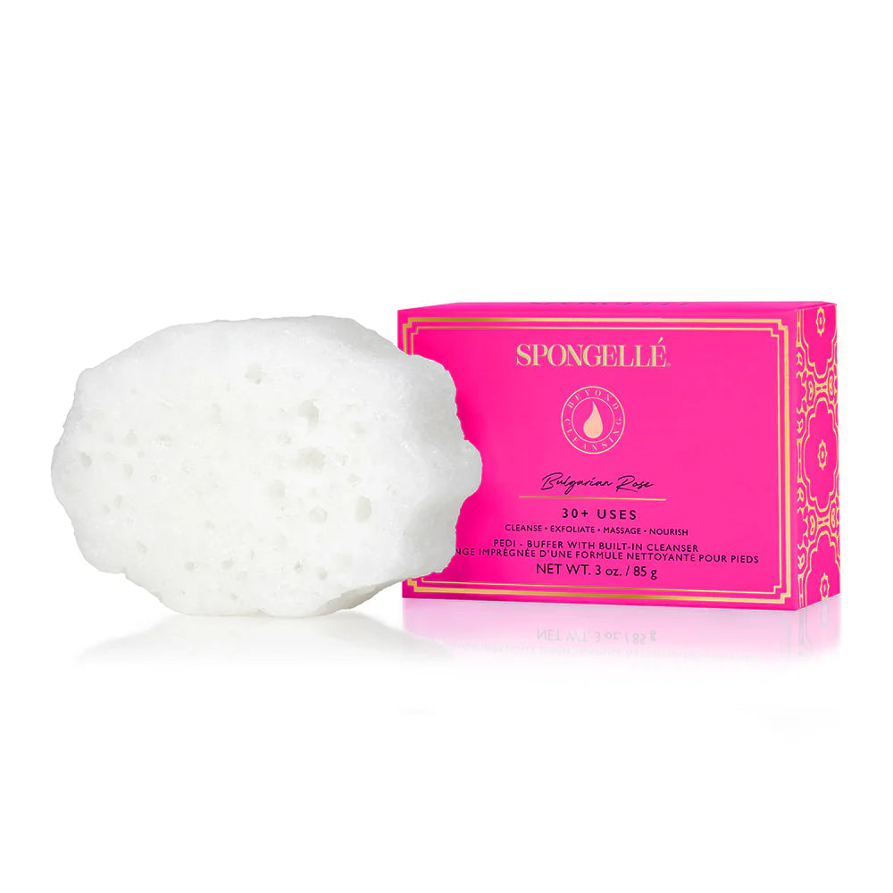Spongelle Bulgarian Rose | Pedi Buffer