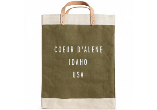 Apolis Market Bag in Rosemary - Coeur d'Alene