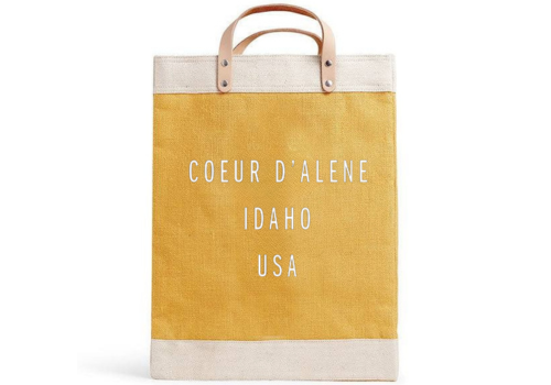 Apolis Market Bag in Gold - Coeur d'Alene