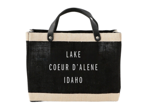 Apolis - Black Petite Lake CDA Market Bag