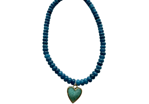 Caia Necklace New Colors Added! : Ocean Jade with Amazonite