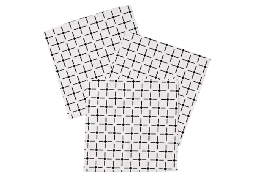 Collins Green Geometry Luxe Washcloth Set