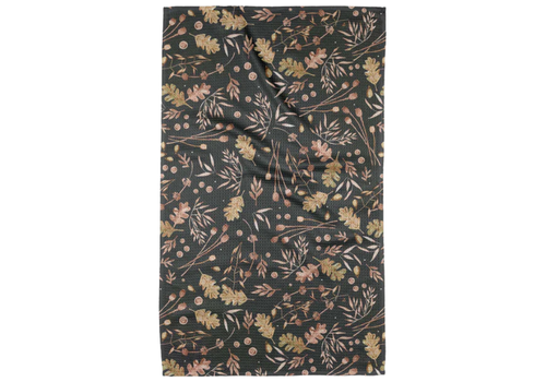 Fallen Oak Geometry Tea Towel