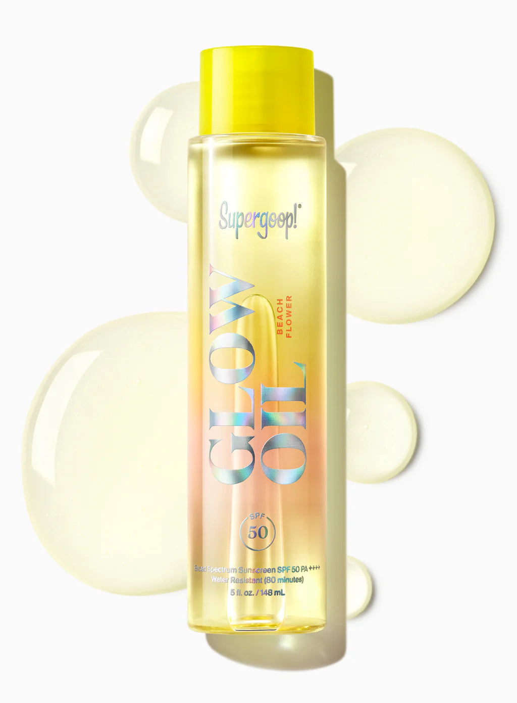 Glow Oil SPF 50 Body Oil - LIMITED EDITION Beach Flower