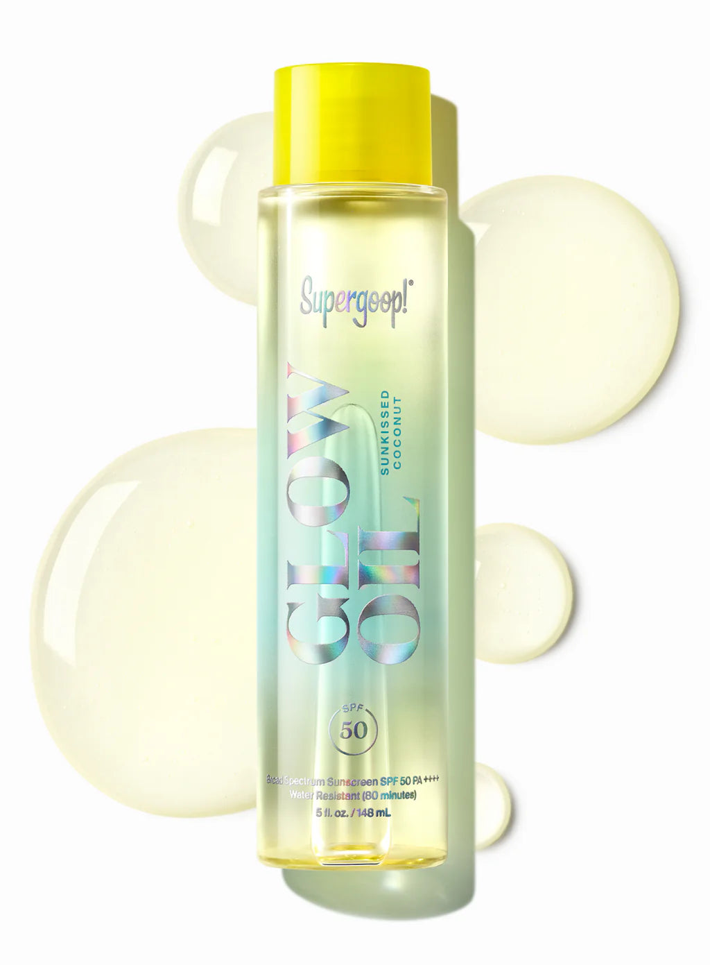 Glow Oil SPF 50 Body Oil - LIMITED EDITION - Sunkissed Coconut 5 fl. oz.