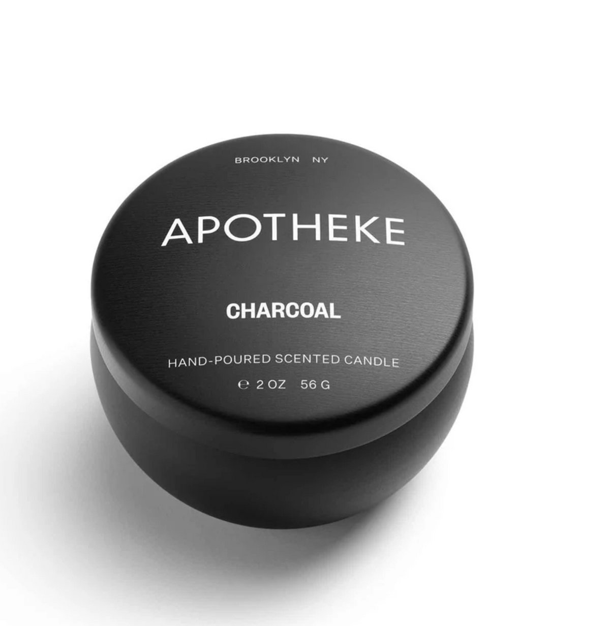 Charcoal Mini Candle Tin- Travel Candle