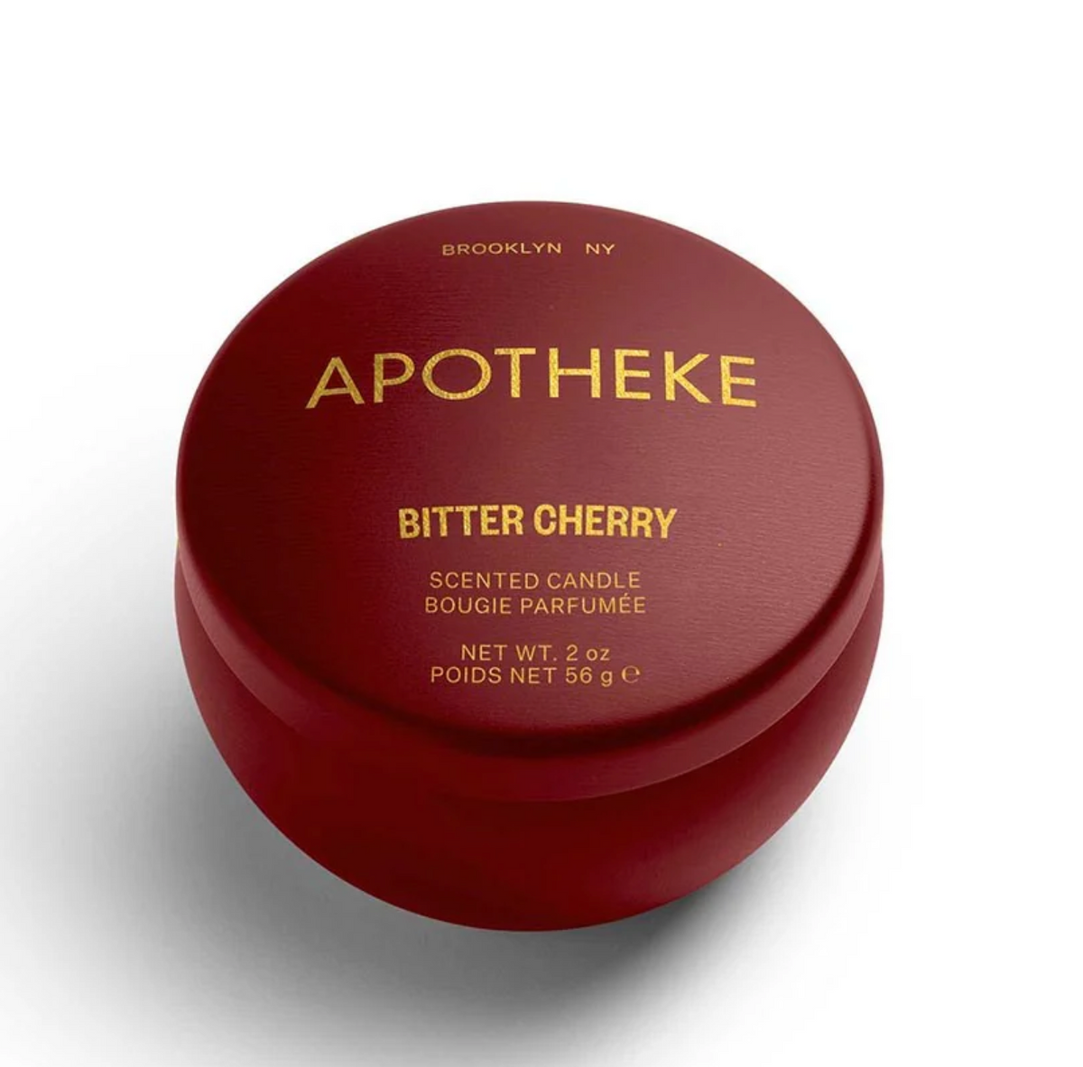 Bitter Cherry Mini Candle Tin- Travel Candle