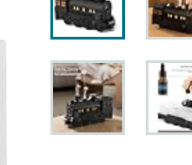 Locomotive Steam Train Flame Aroma Oil Diffuser