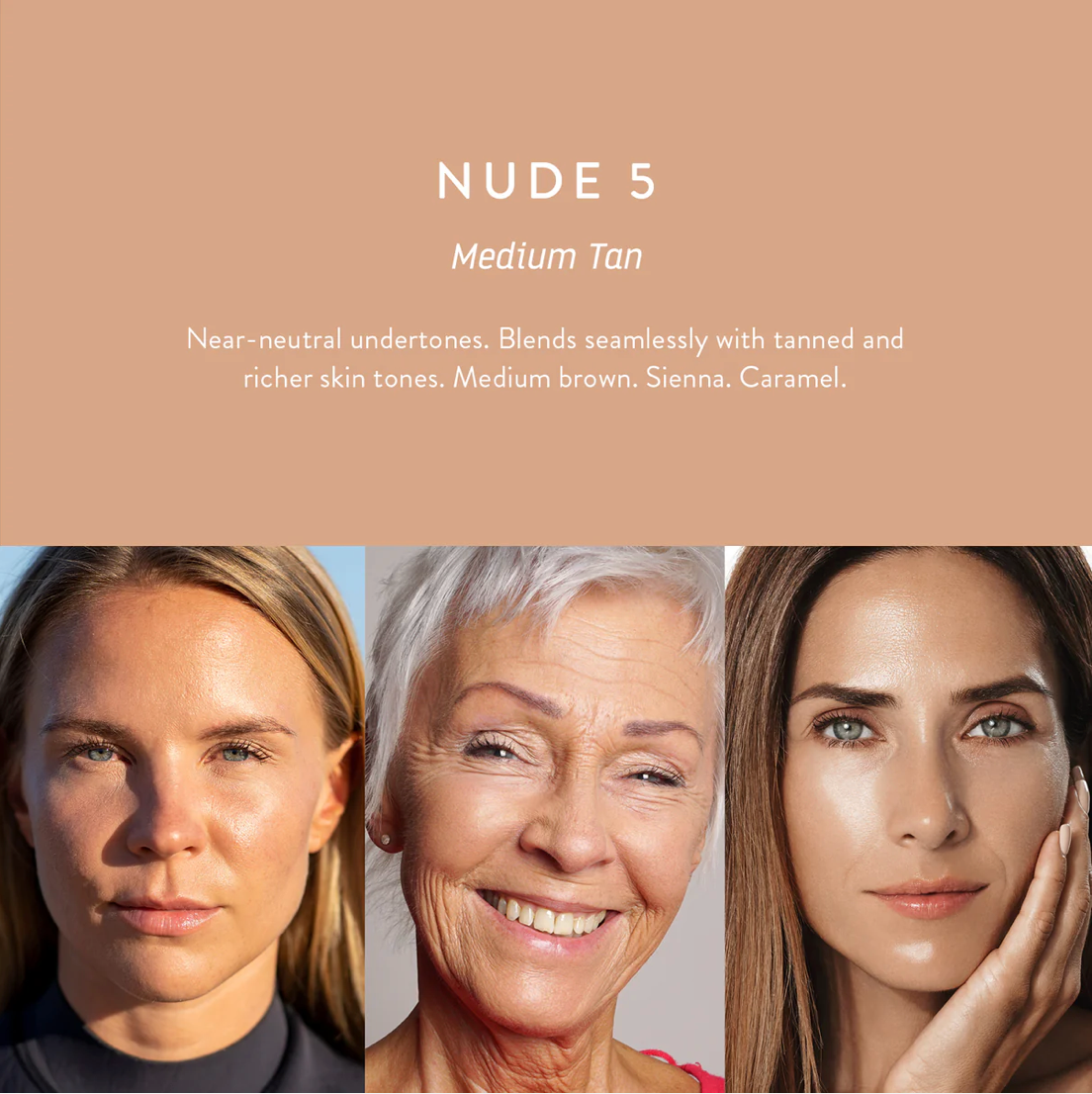 Nude 5 (Medium Tan) Instant Glow Tinted Complexion Balm