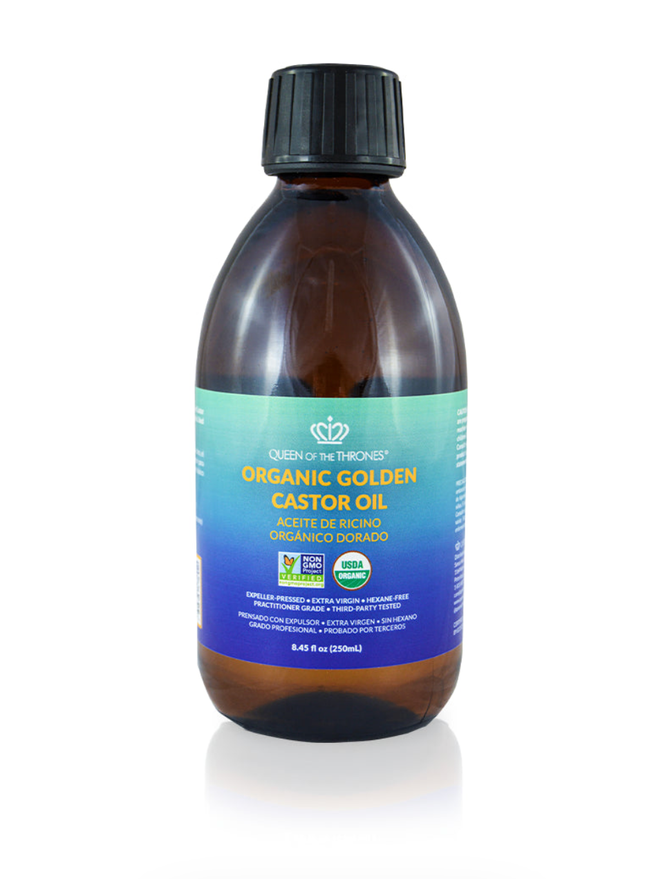 Organic Castor Oil 8.45oz (250ml)