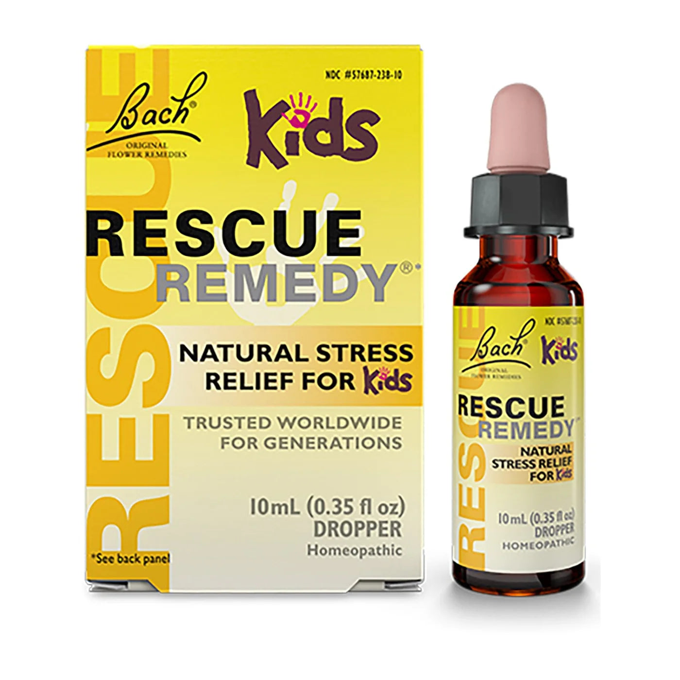 Bach Rescue Remedy Kids Natural Stress Relief Dropper 10mL