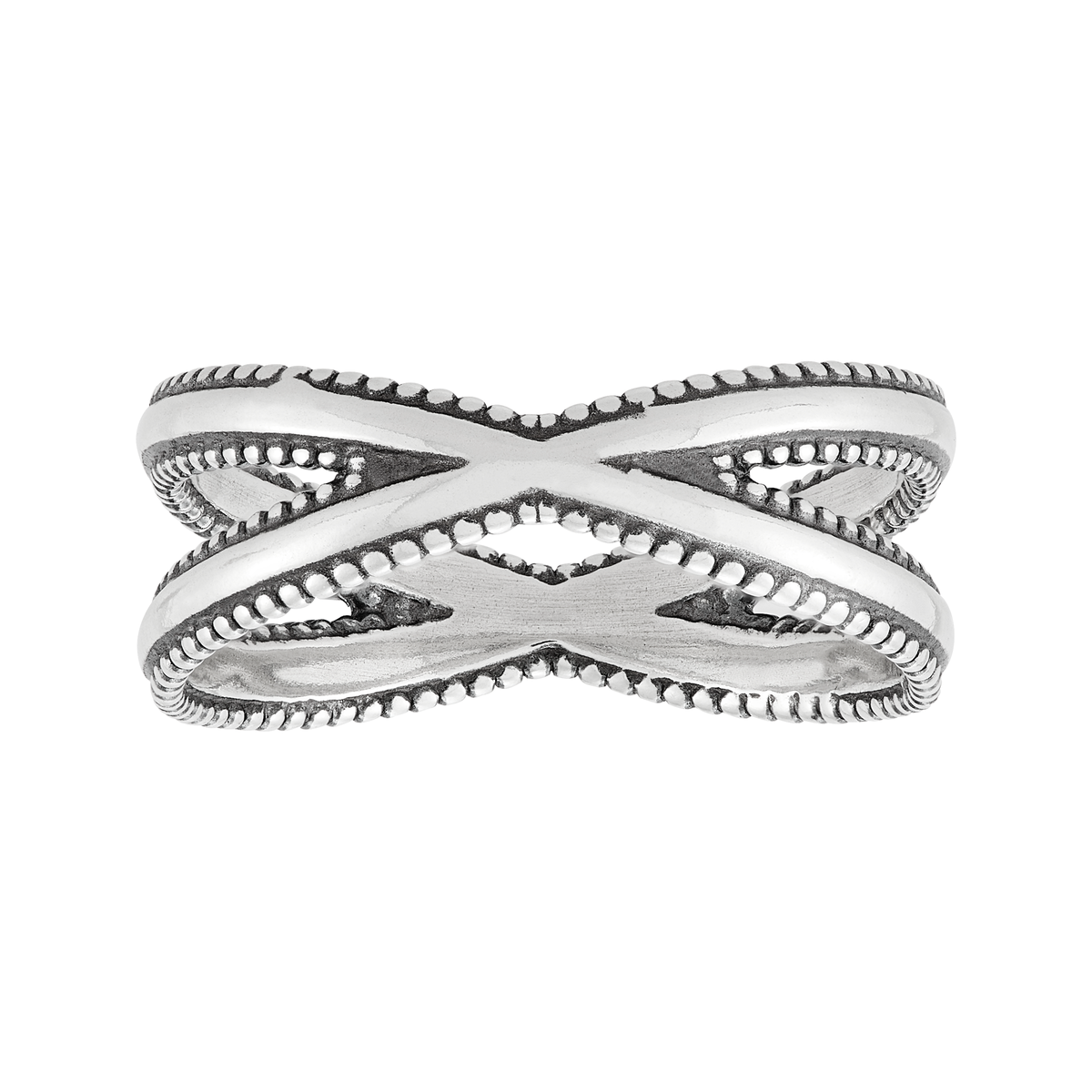 Silpada 'Interlap' Sterling Silver Ring: 5