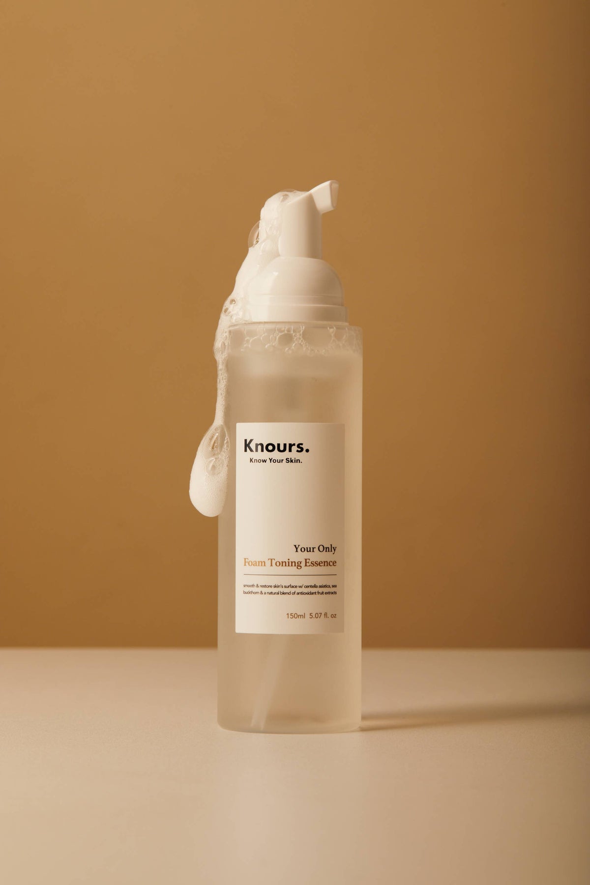 Knours. Your Only Foam Toning Essence