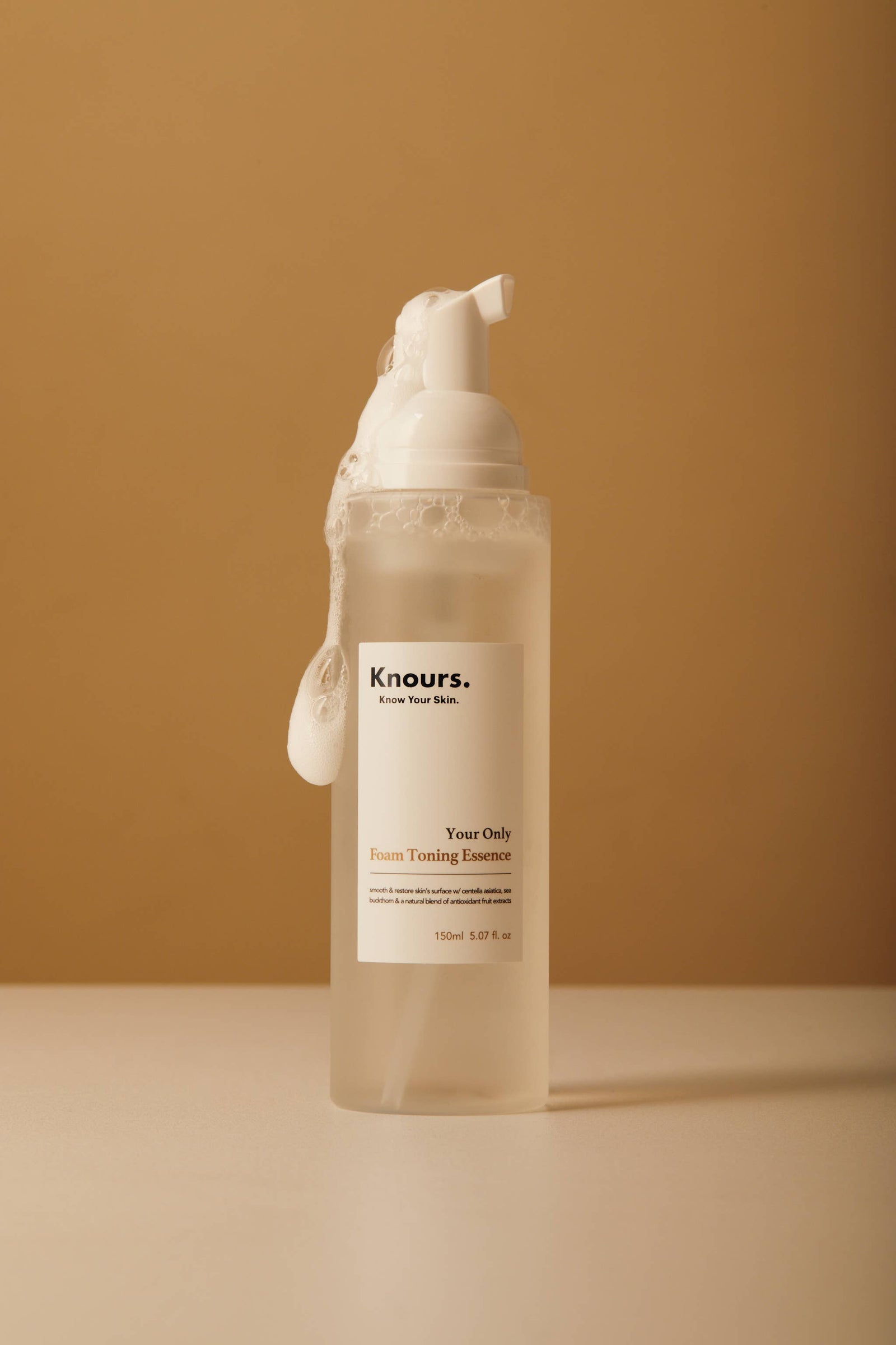 Knours. Your Only Foam Toning Essence