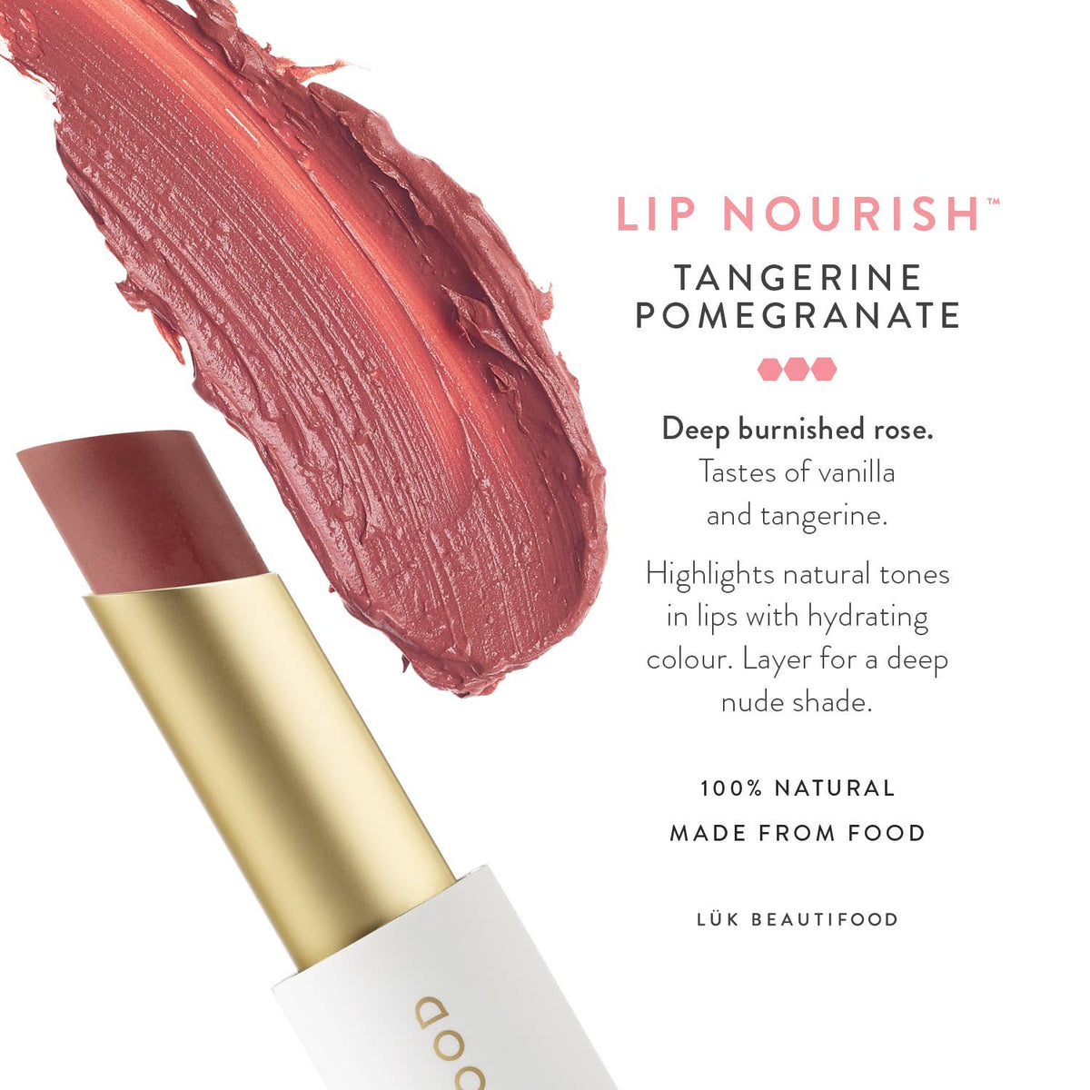 Lip Nourish™ Sheer Lipstick - Tangerine Pomegranate