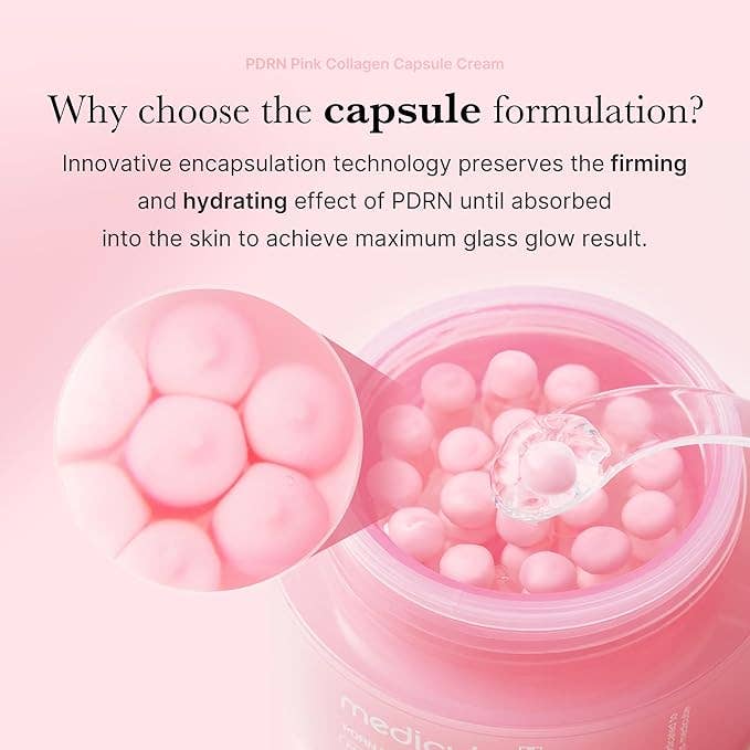 MEDICUBE Salmon DNA PDRN Pink Collagen Capsule Cream 55g 1.94 oz