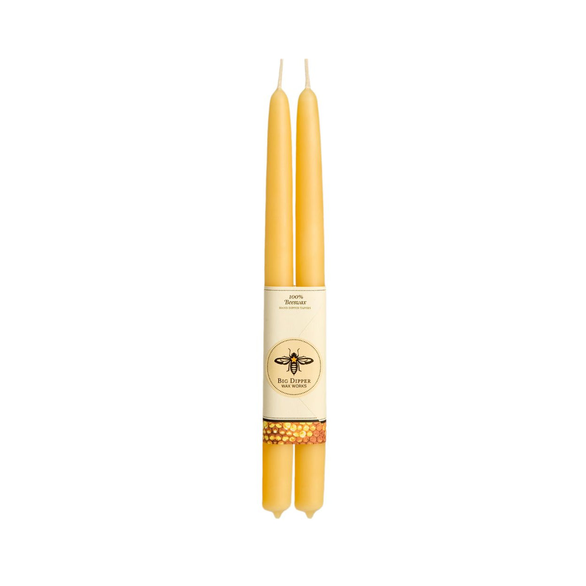 100% Pure Beeswax Tapers: Forest / Standard (12&quot; x 7/8&quot;)