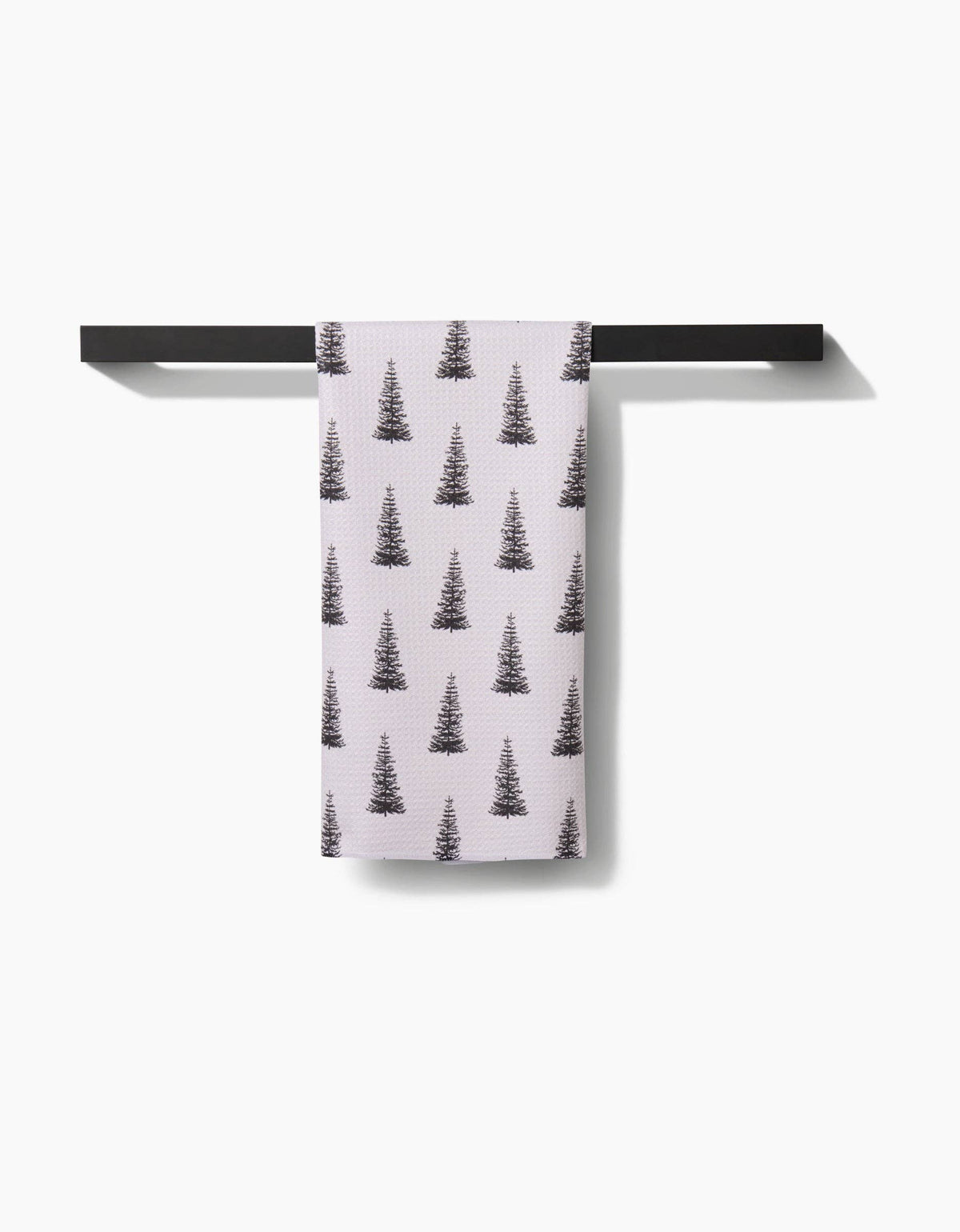 Alpine Forest Geometry Tea Towel