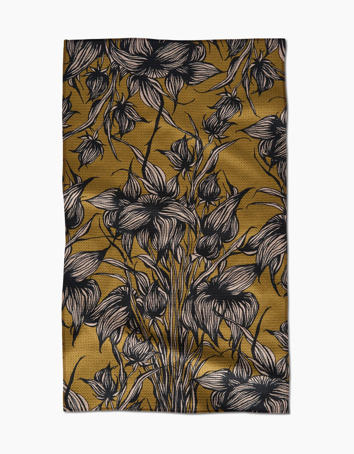 Stay Saffron Geometry Tea Towel