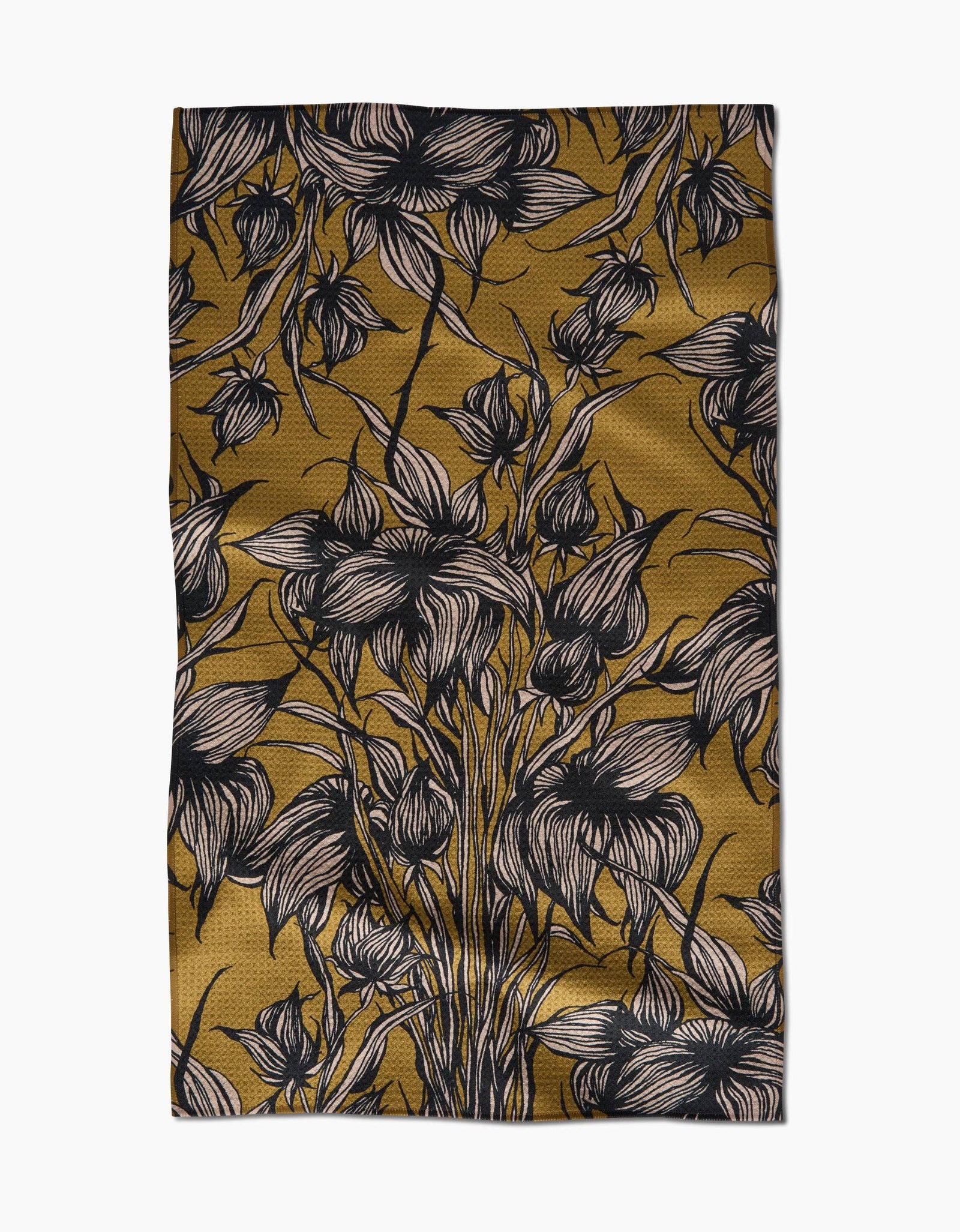 Stay Saffron Geometry Tea Towel