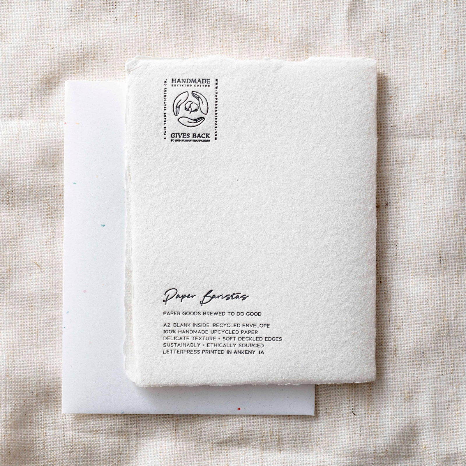 What A Gift You Are | Eco-Friendly Friendship Greeting Card: Folded A2 Greeting Card. Blank Inside.