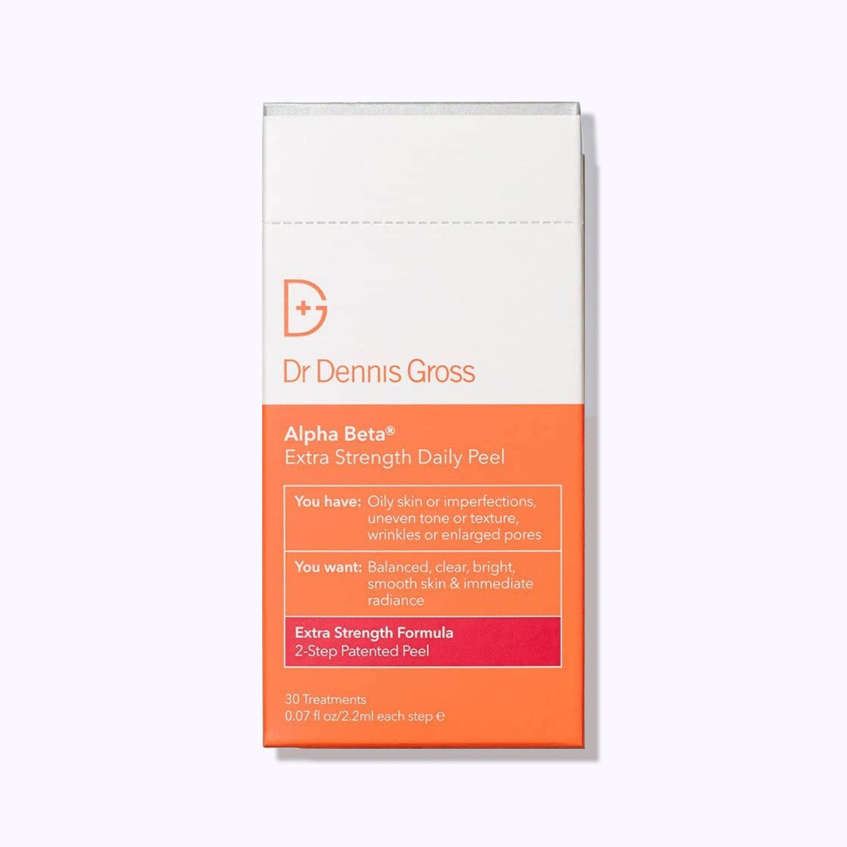 Dr. Dennis Gross Skincare Alpha Beta Extra Strength Daily Peel: 30 packs