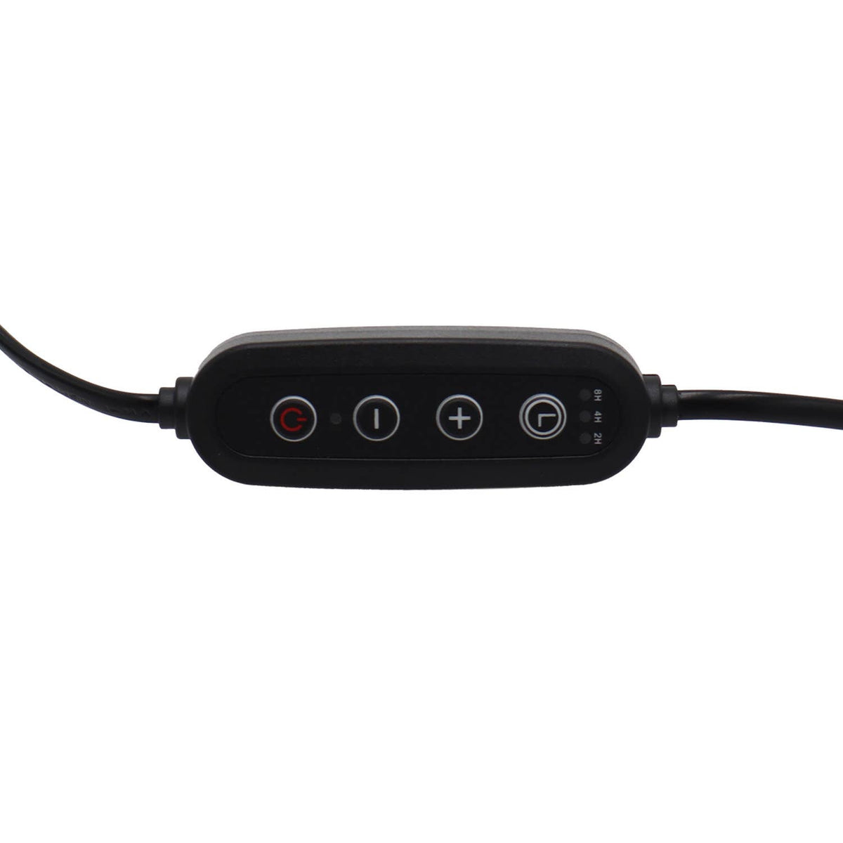 Candle Warmer Lamp - Crystal Glass &amp; Wood Base - Black