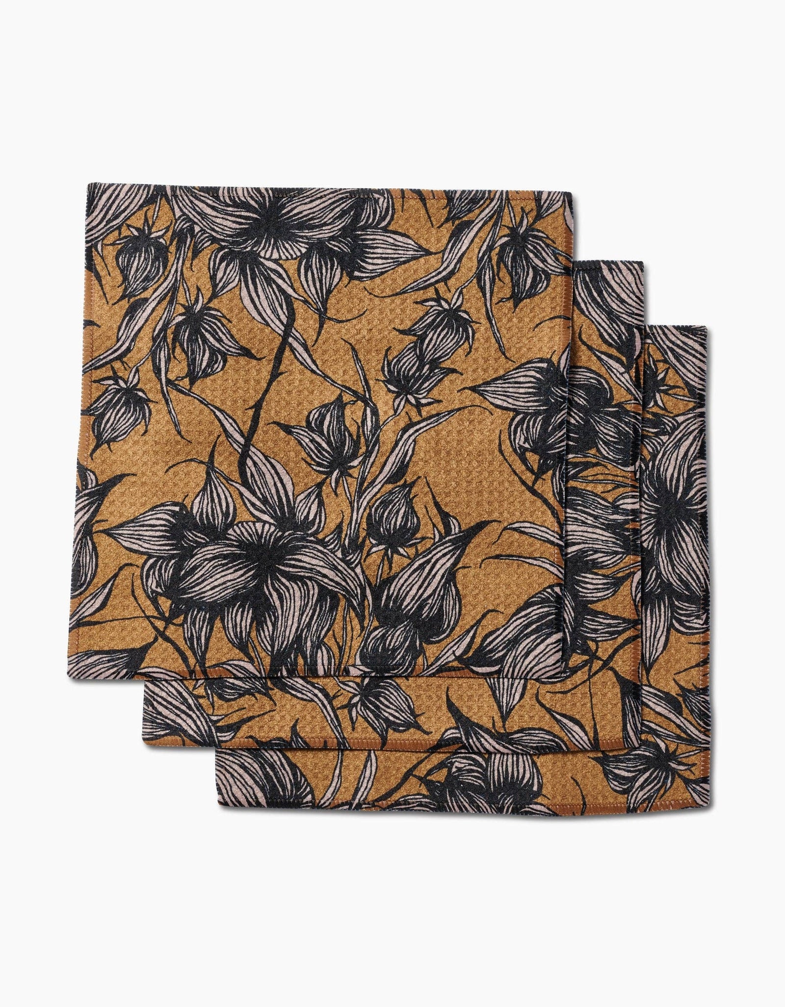 Stay Saffron Geometry Dishcloth Set