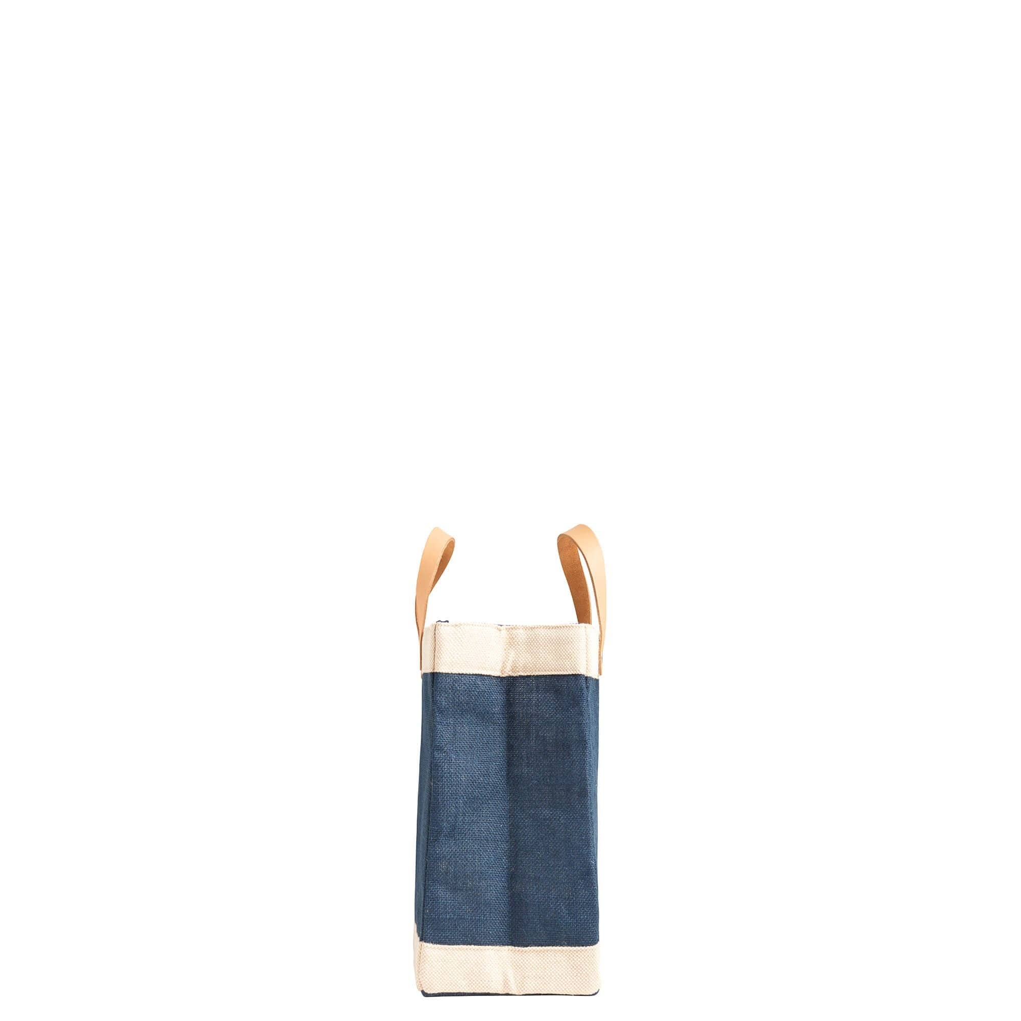 Apolis Petite Market Bag in Navy: Coeur d'Alene