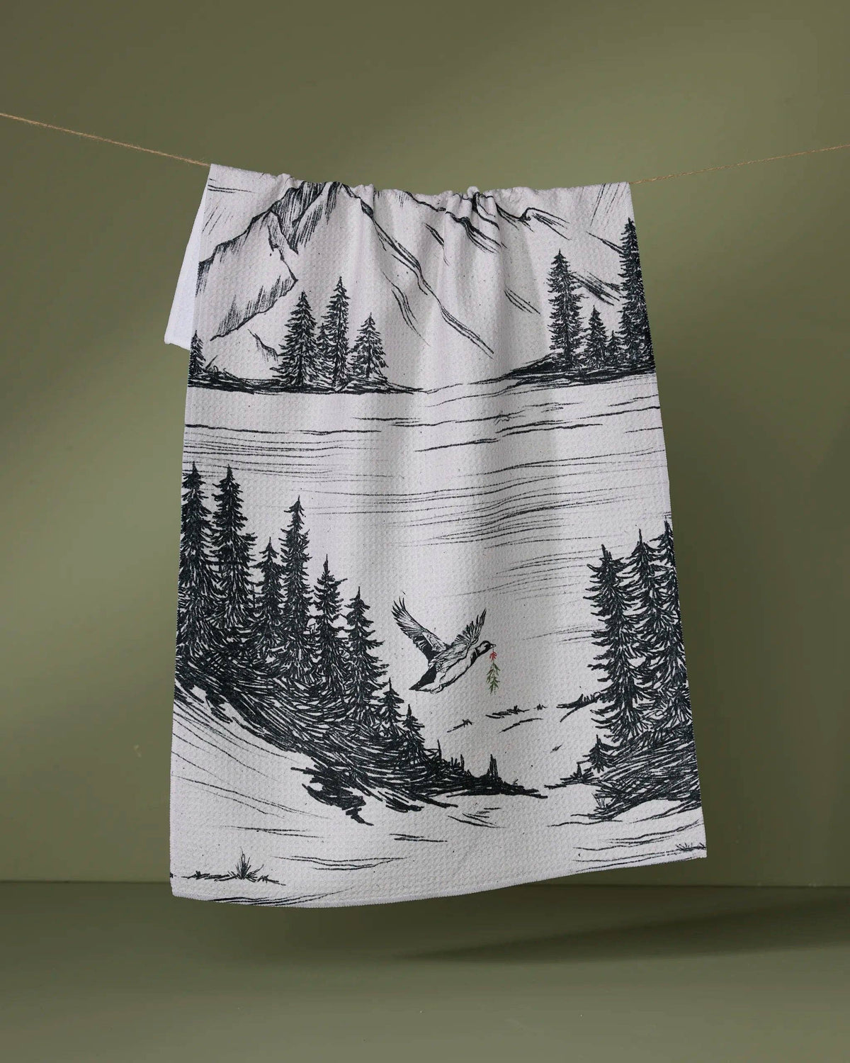 Stillpine Geometry Tea Towel