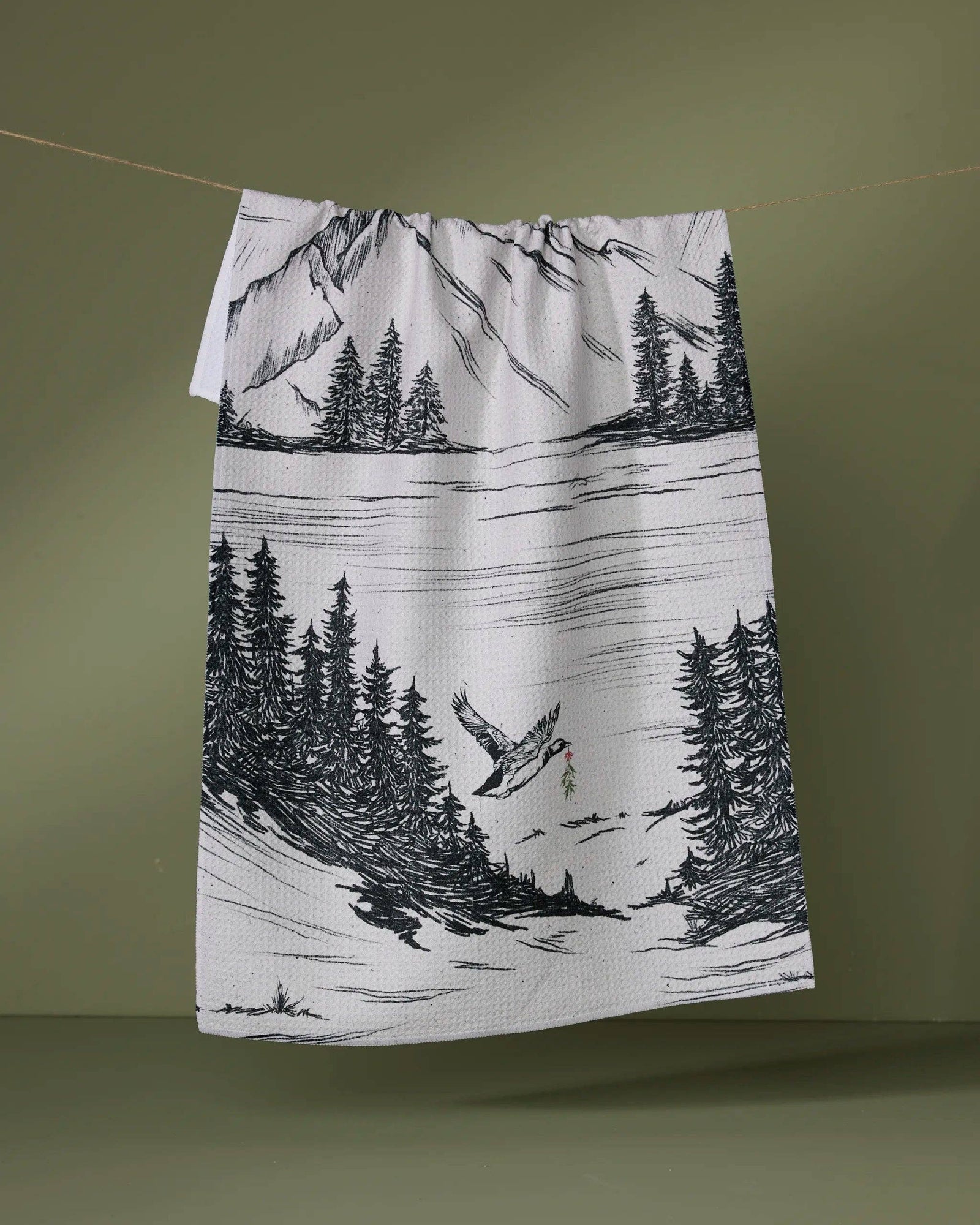Stillpine Geometry Tea Towel