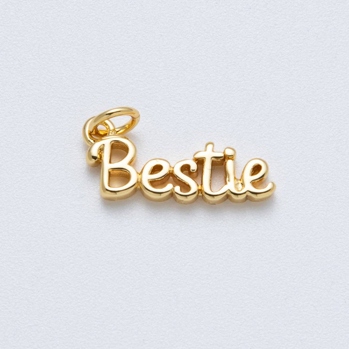14K Gold Filled 18.5mm "Bestie" Charm