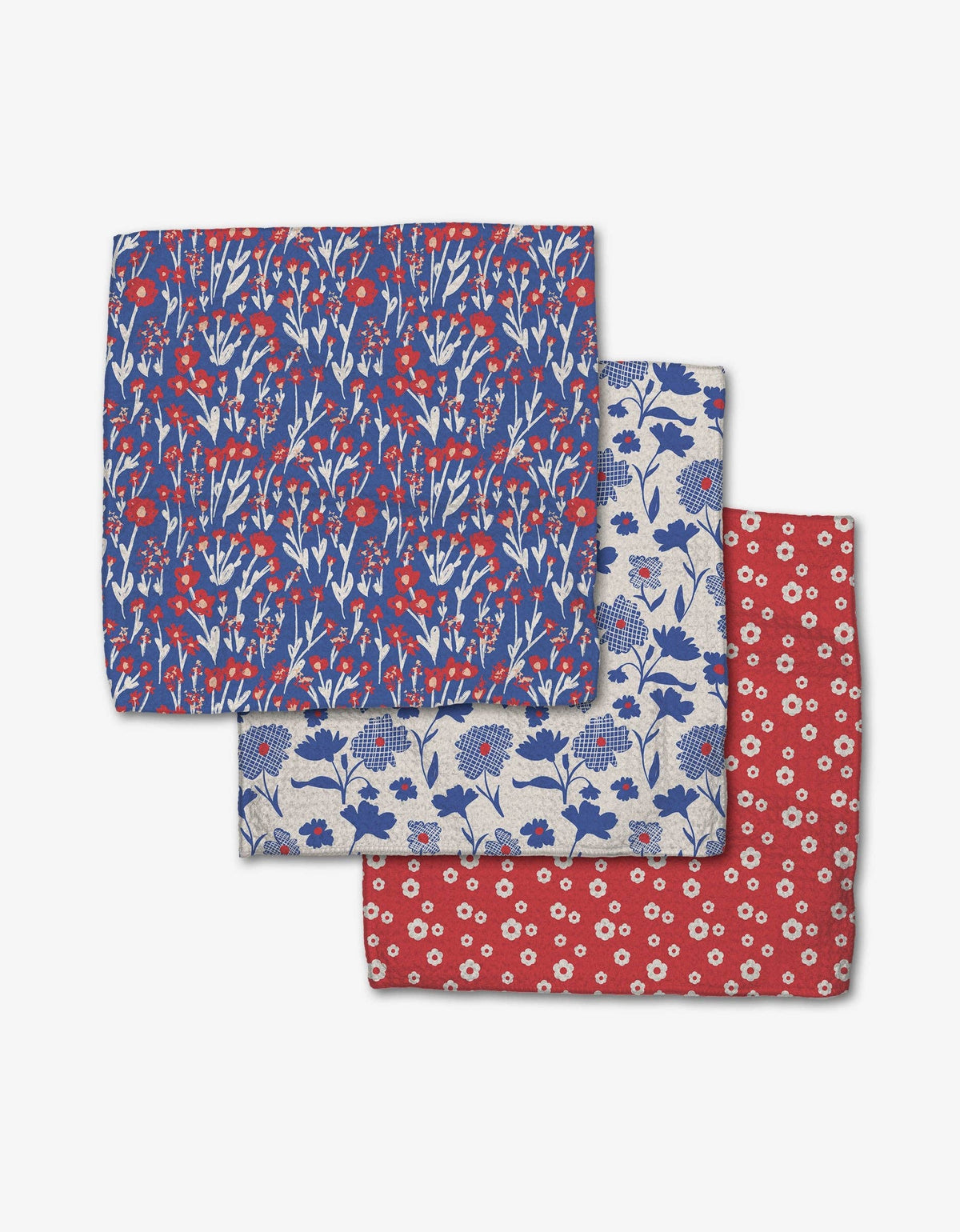 Royal Garden Geometry Dishcloth Set